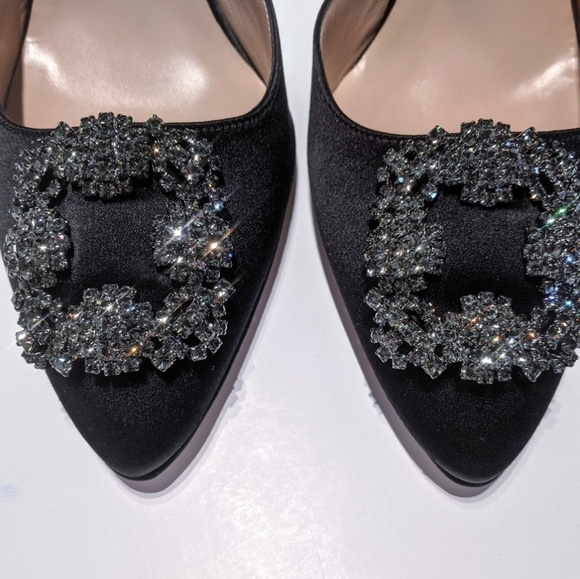 SOLD💔Manolo Blahnik Hangisli Slingback Pump 38.5 - Picture 6 of 11